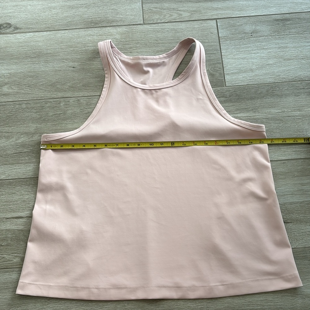 Lululemon Pink Align Waist Length Racer Back Tank Top - Picture 7 of 8
